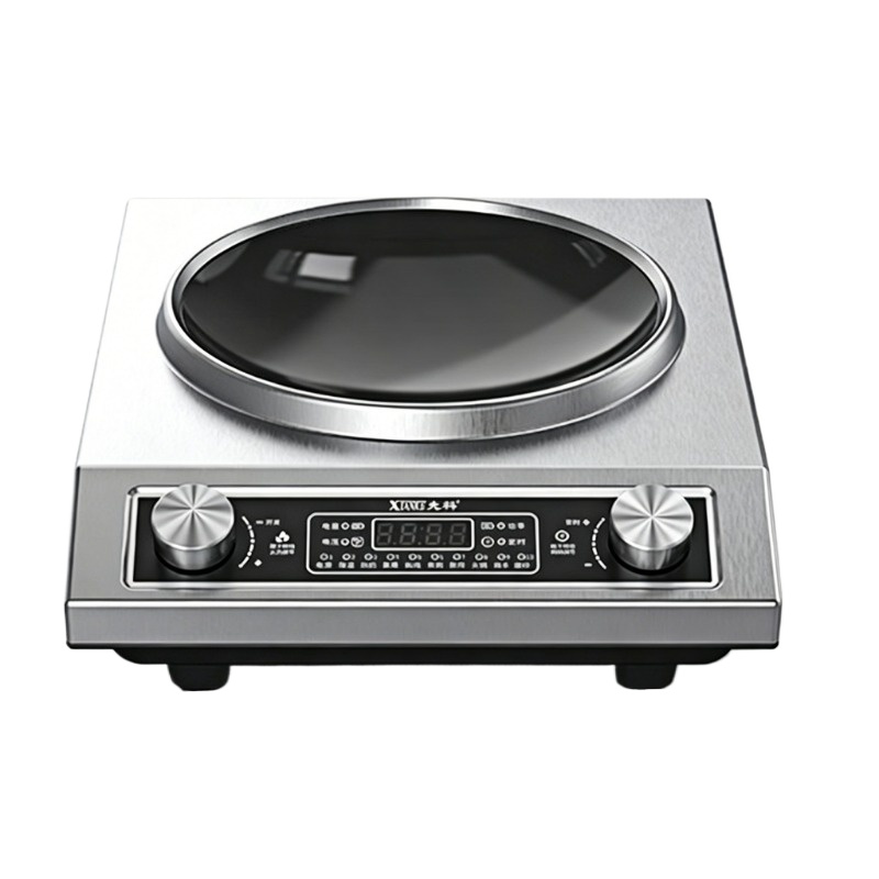 Home Cooking Business - Concave inductiekookplaat 5000 watt, hoge vermogen,
