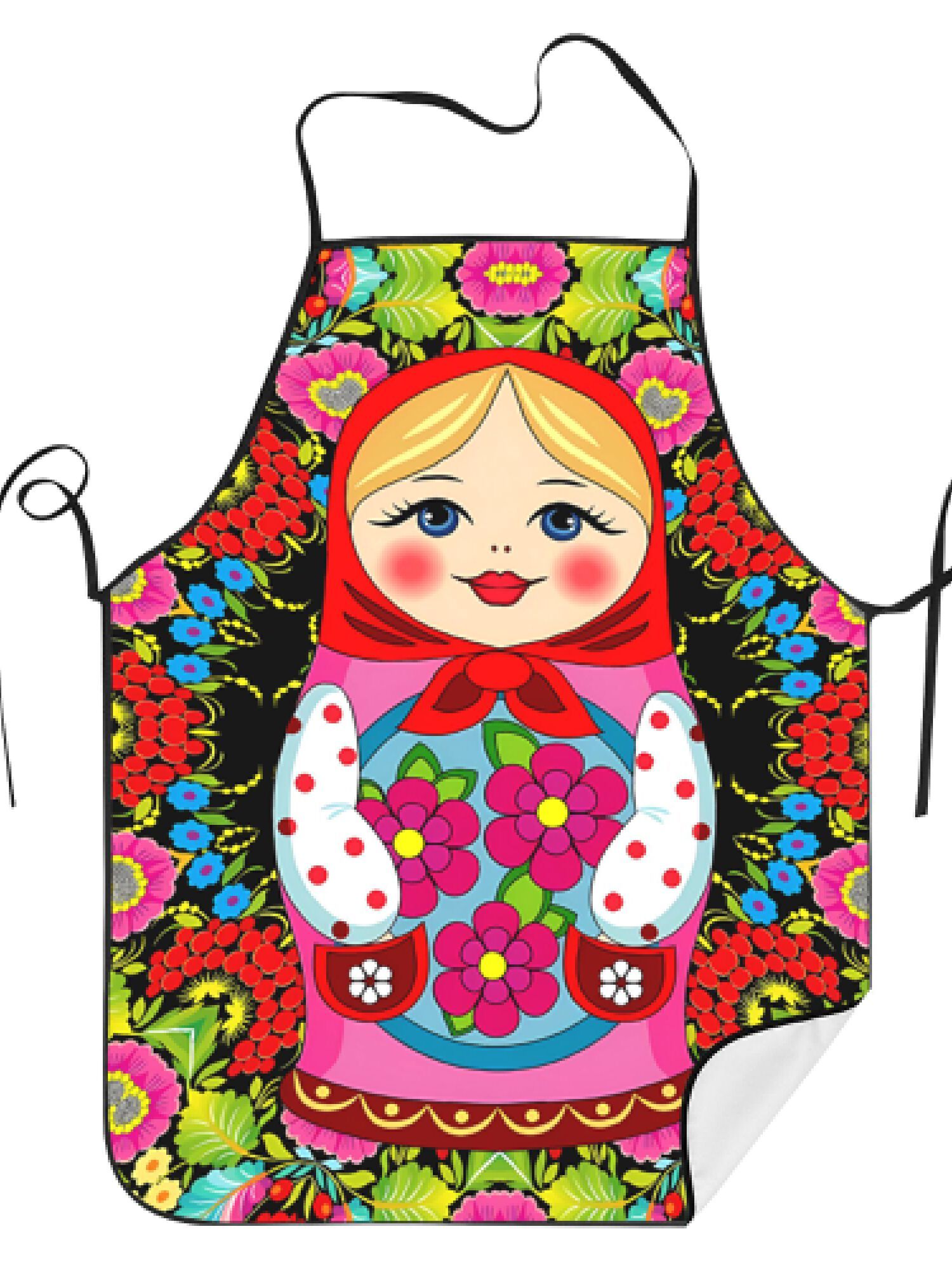 Home Cooking Ideas - 1 stuk leuke Russische Matryoshka-schort met