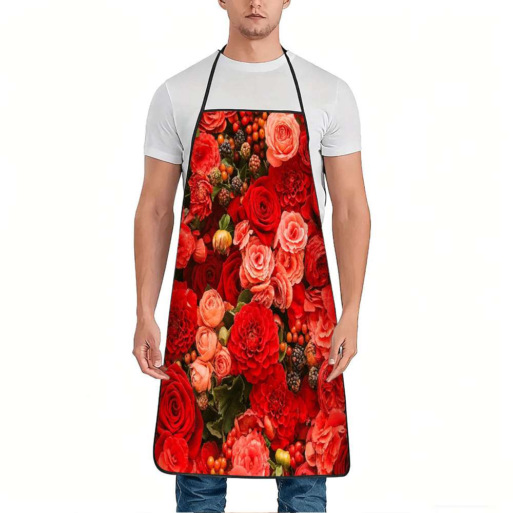 Home Cooking Ideas - 1-delige Country Garden schort met moederdagthema,