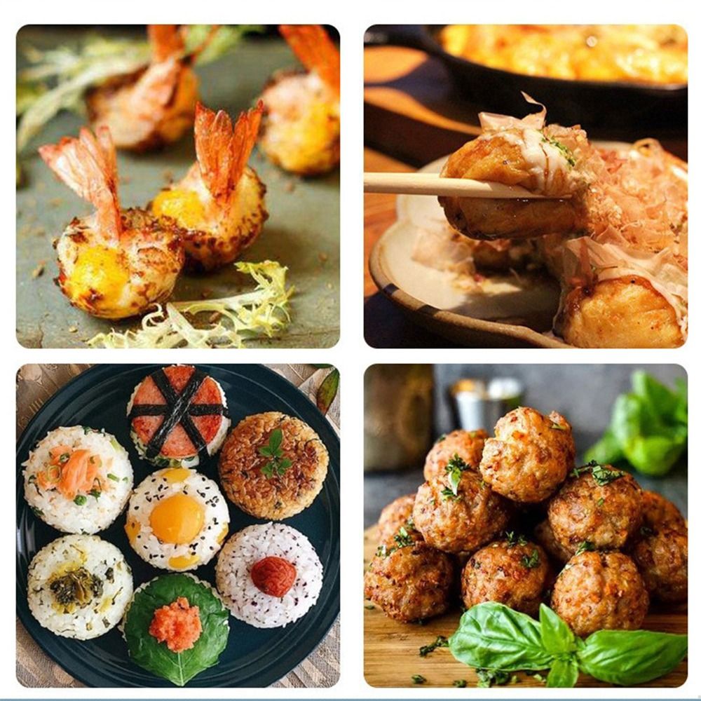 Takoyaki Pan Cast - 15-gaats gietijzeren takoyaki pan, antiaanbaklaag, gietijzeren