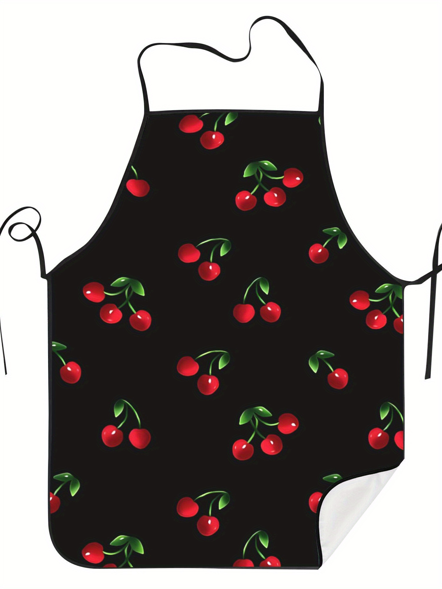 Home Cooking Ideas - 1 stuk Fun Cherry Retro Design-schort,