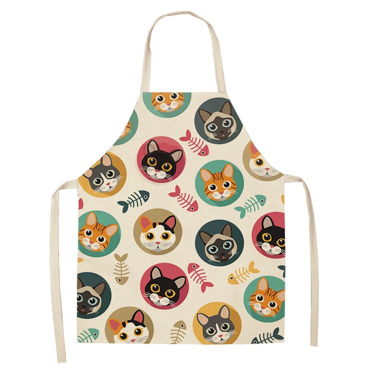 Grappige zwarte kat print keuk - Home Cooking For Cats recensie en prijs