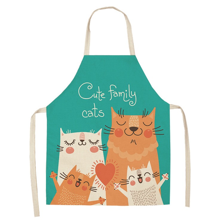 Grappige zwarte kat print keuk - Home Cooking For Cats recensie en prijs
