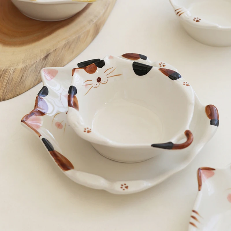 Cartoon Kat Keramische Kom Pla - Home Cooking For Cats recensie en prijs