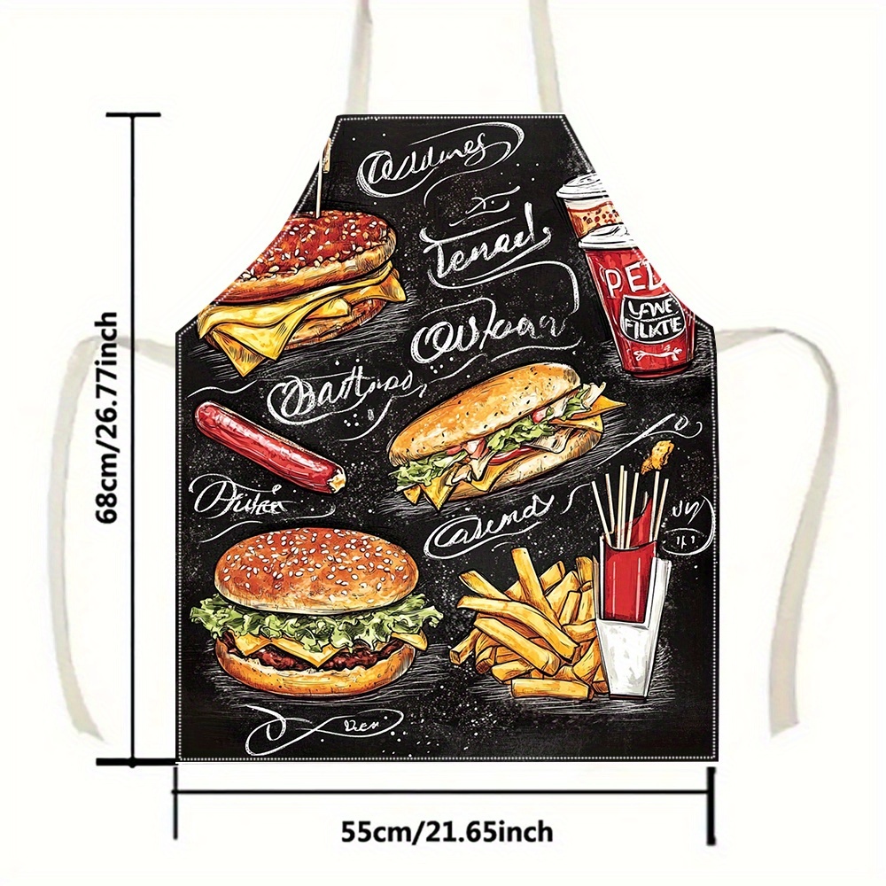 1pc Schoolbord Fast Food Burge - Home Cooking Fast Foods recensie en prijs
