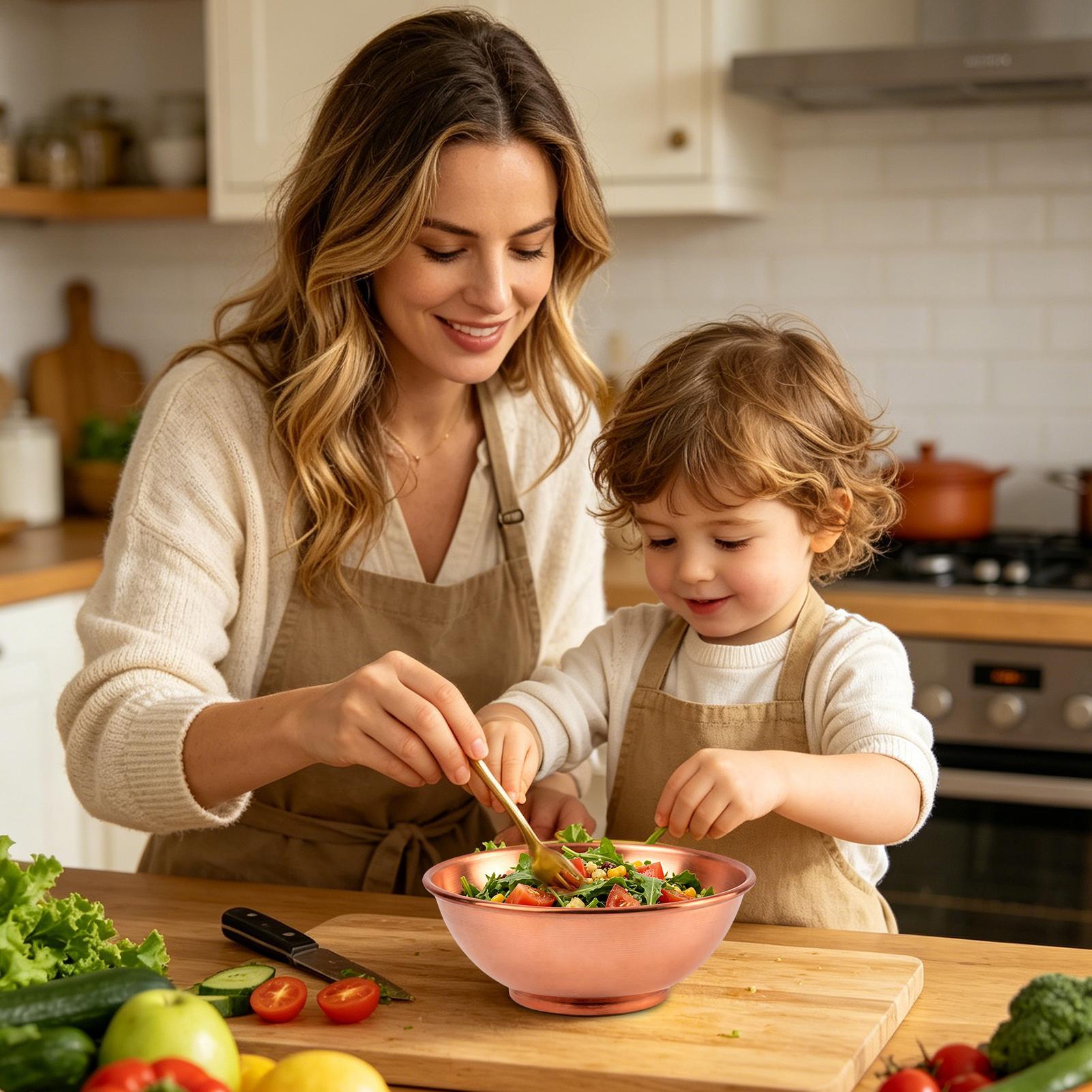 Koperen Kom Grote Mengkom Sala - Home Cooking Kitchen recensie en prijs