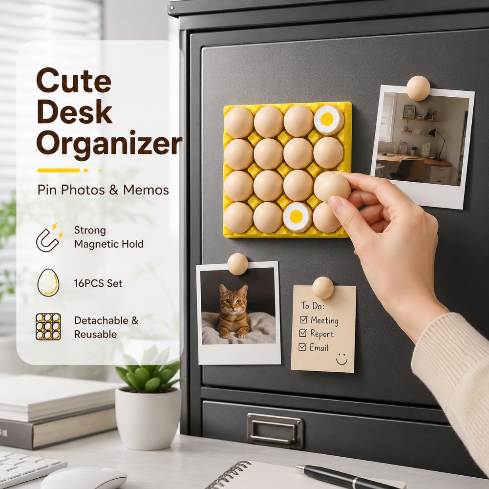 Eierrekje koelkastmagneetset L - Home Cooking Recipes recensie en prijs
