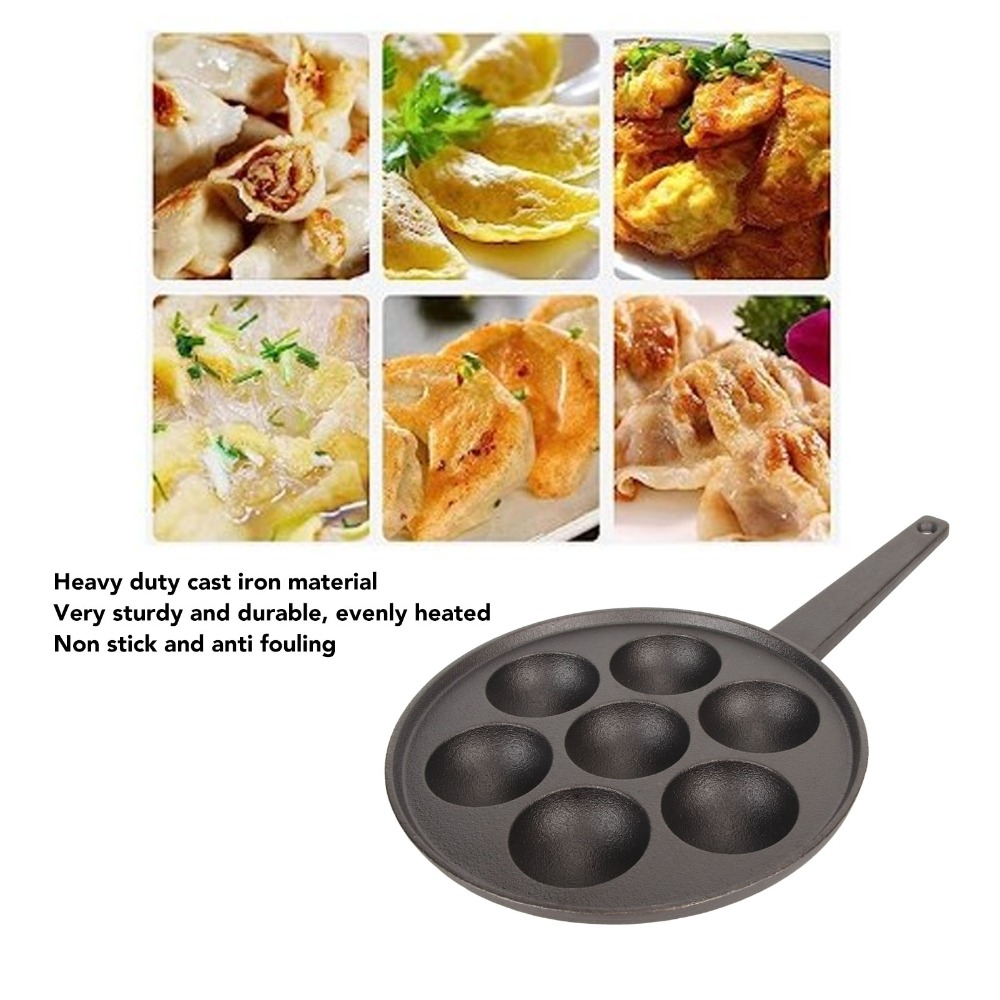 Gietijzeren Takoyaki Pan 2,17  - Takoyaki Pan Cast recensie en prijs