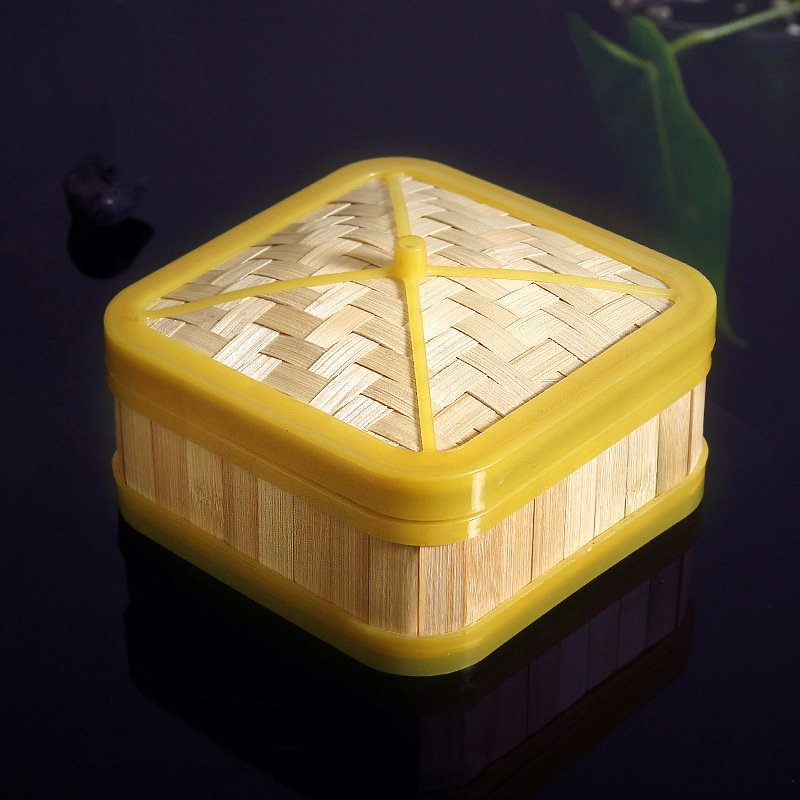 Bamboe vierkante stoommand, ge - Steamer Bamboo Set recensie en prijs