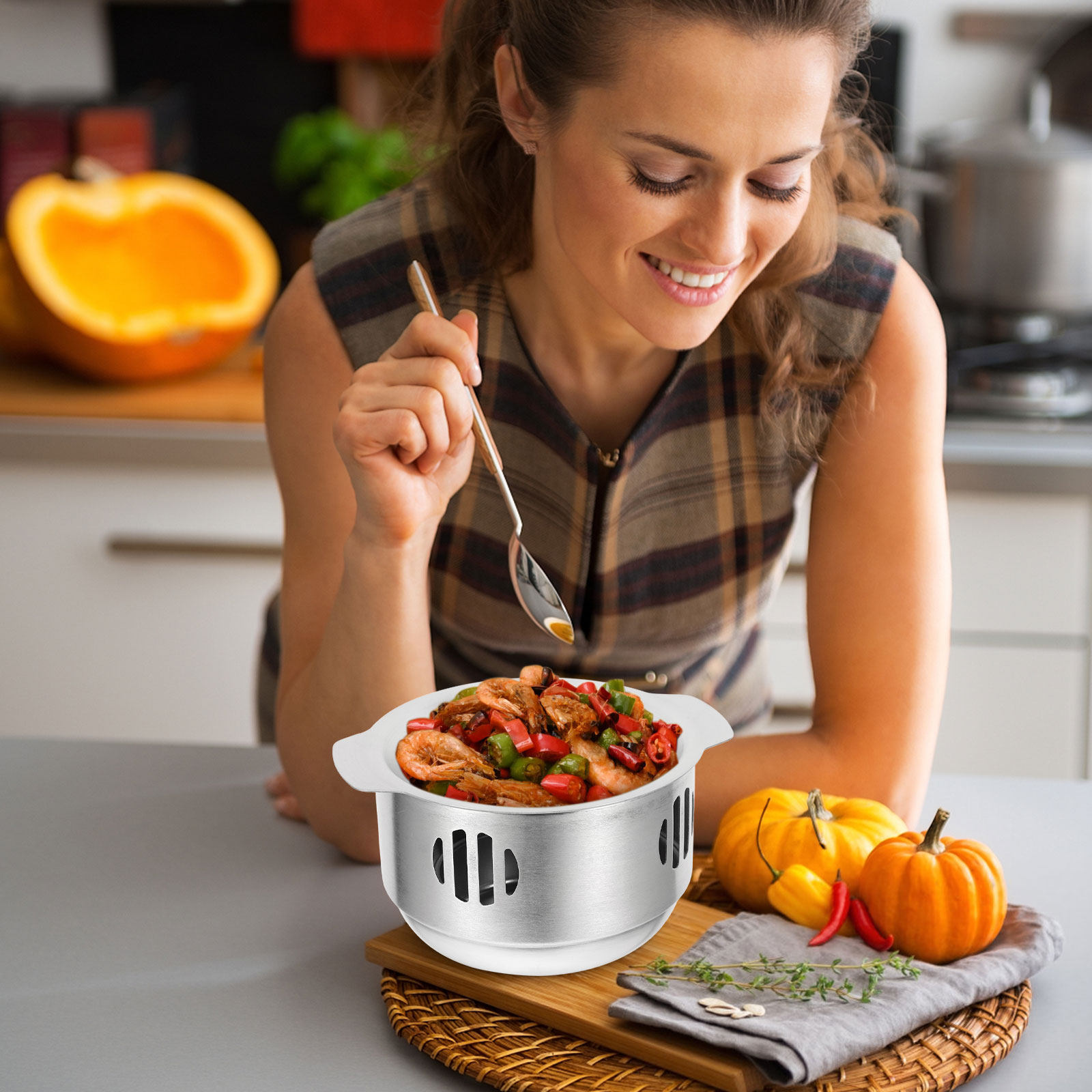 1Set Voedselverwarmingspot met - Home Cooking Fast Foods recensie en prijs