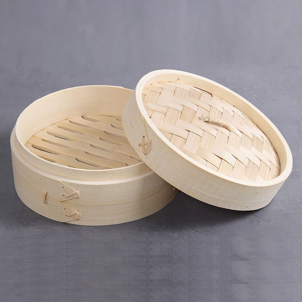 Chinese stoompan van bamboe me - Steamer Bamboo Set recensie en prijs