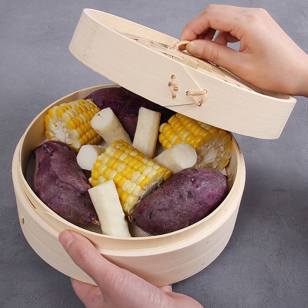 Chinese stoompan van bamboe me - Steamer Bamboo Set recensie en prijs