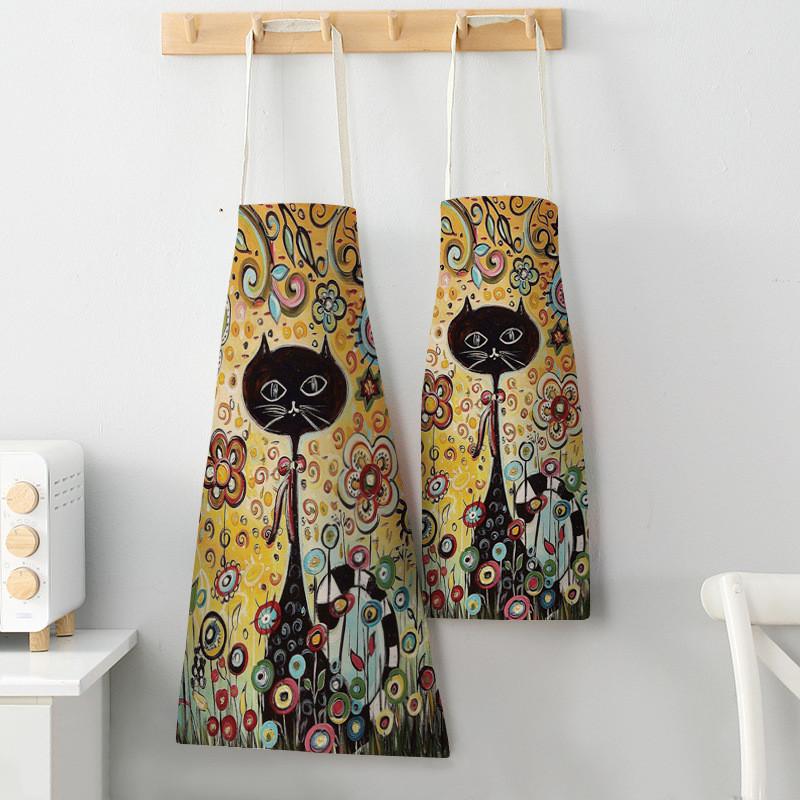 Bloem Keuken Koken Schort Leuk - Home Cooking For Cats recensie en prijs