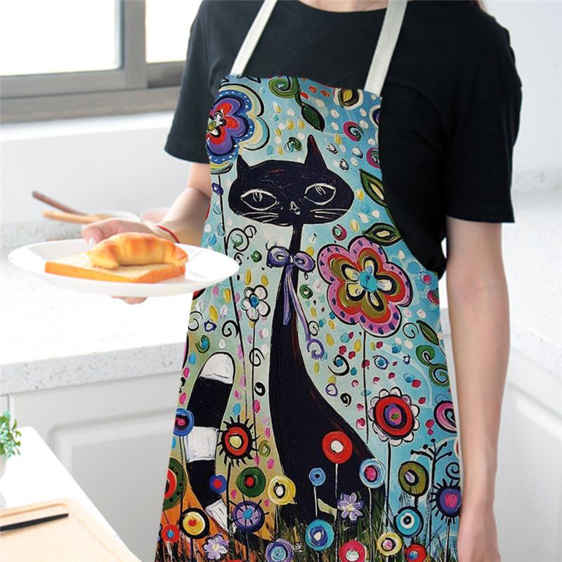 Bloem Keuken Koken Schort Leuk - Home Cooking For Cats recensie en prijs