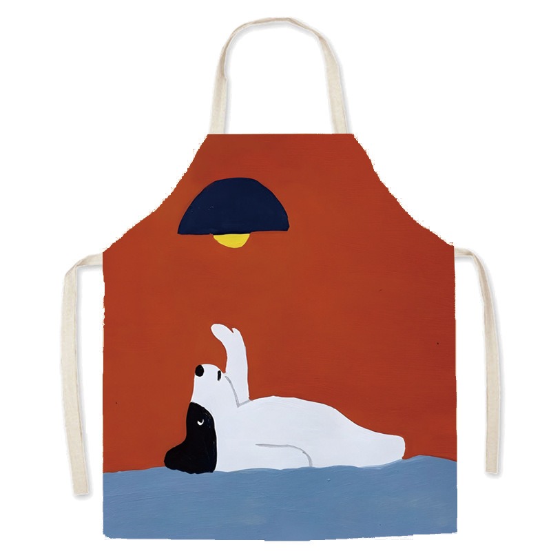 Leuke cartoon kat hond bedrukt - Home Cooking For Cats recensie en prijs