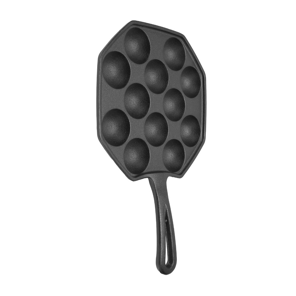 Gietijzeren eierpannenkoekenpa - Takoyaki Pan Cast recensie en prijs