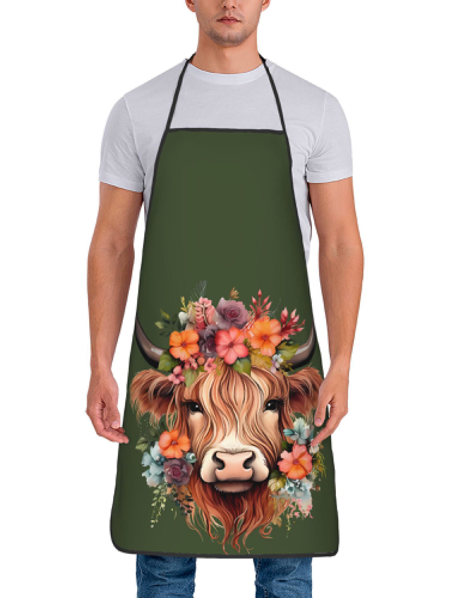 1 stuk Fun Highland Cow Floral - Home Cooking Ideas recensie en prijs