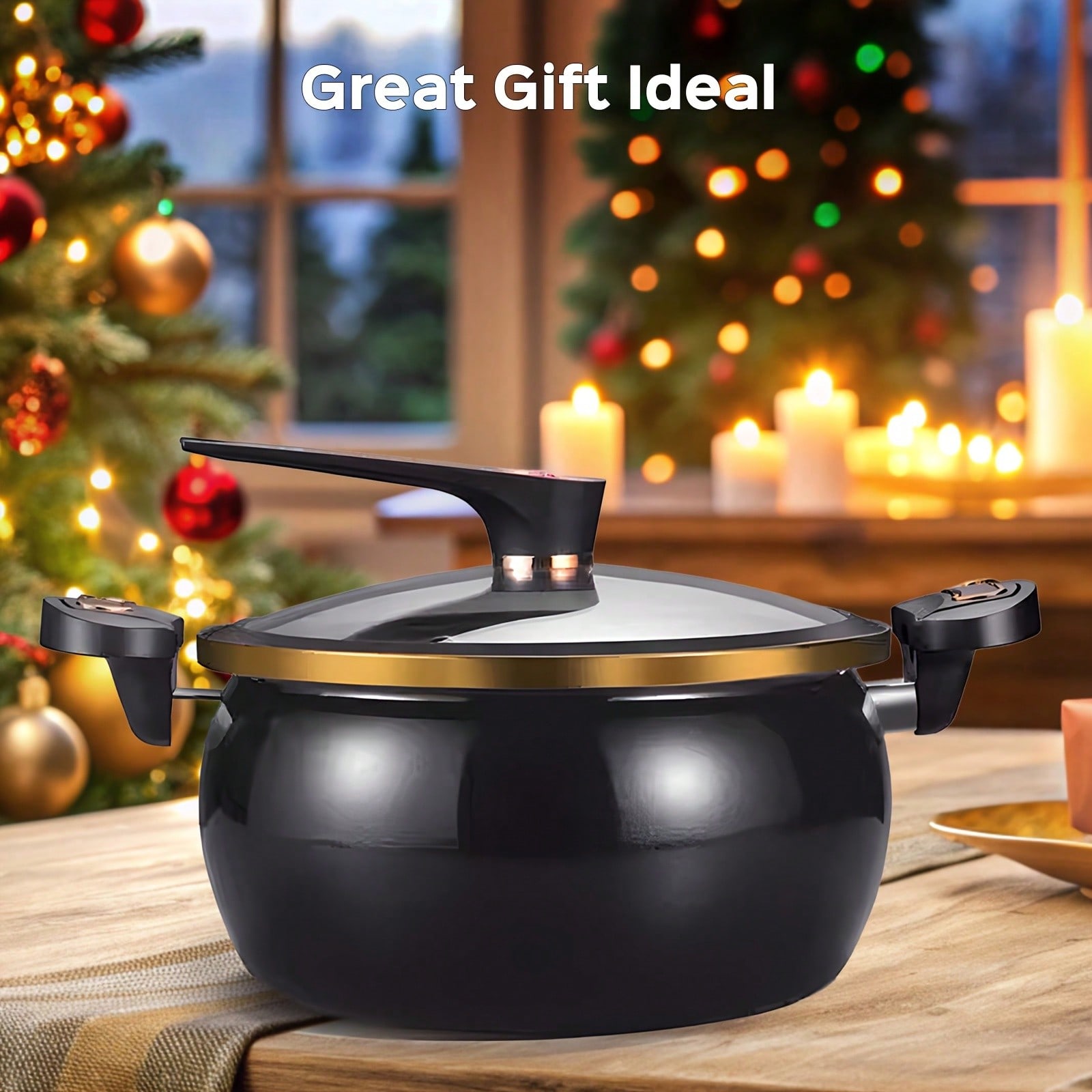1 stuk grote 8,45QT antiaanbak - Home Cooking Fast Foods recensie en prijs