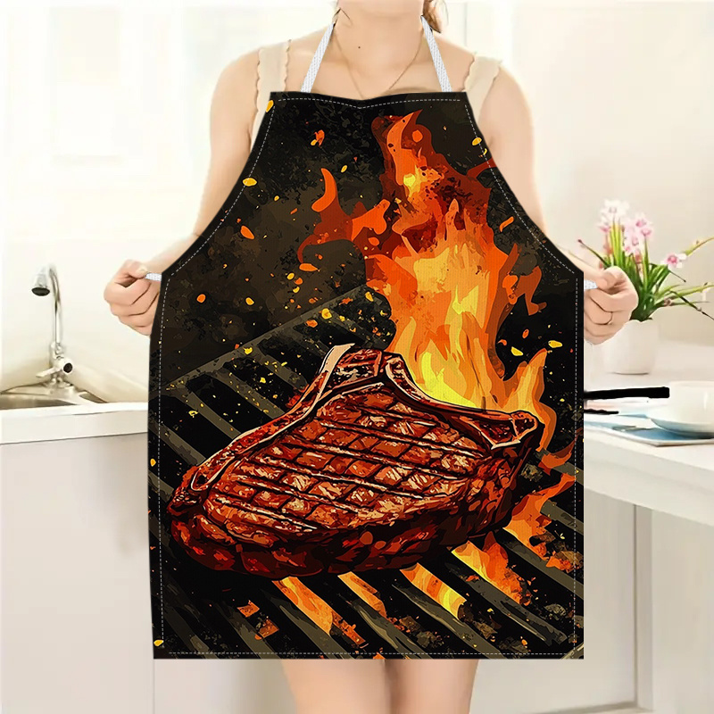1 stks BBQ Steak Schort met Vl - Home Cooking Ideas recensie en prijs