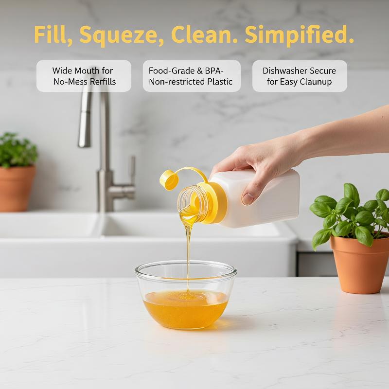 Knijpcondimentdispenser Stofdi - Home Cooking Fast Foods recensie en prijs