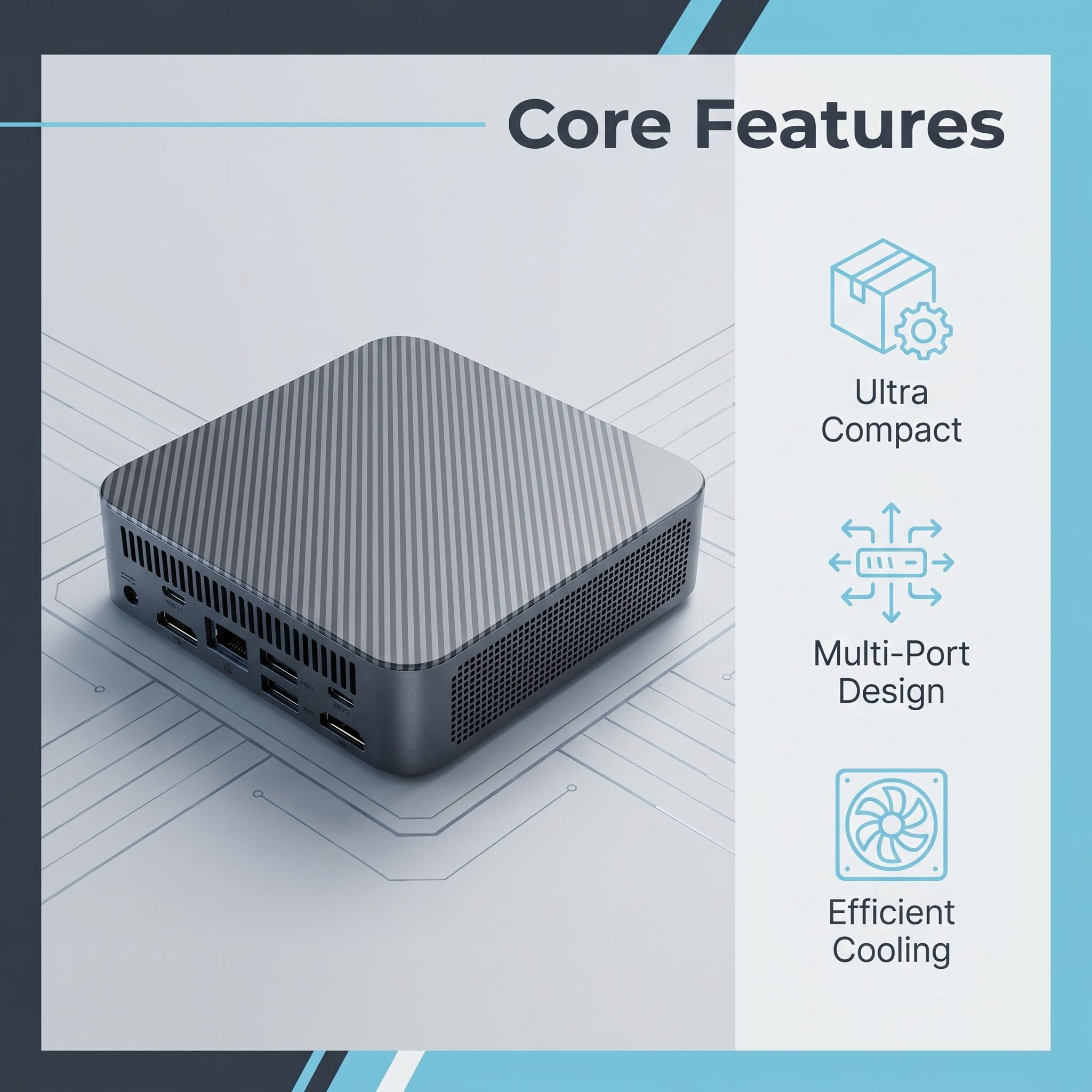 Intel N95 Micro Mini Computer  - Home Cooking Videos recensie en prijs