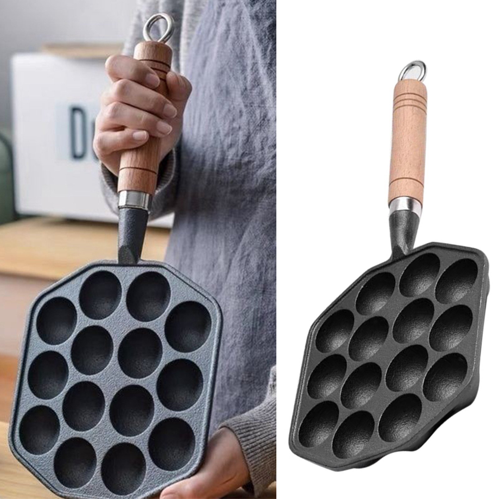 Octopus Vleesbal Mold Maker Ge - Takoyaki Pan Cast recensie en prijs