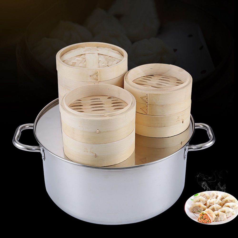 Anti-verbrandingsstoomset met  - Steamer Bamboo Set recensie en prijs