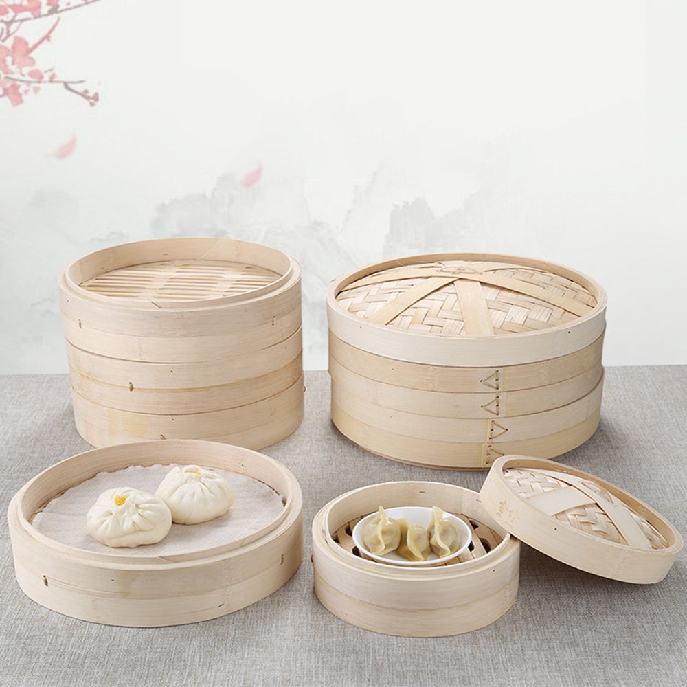 Anti-verbrandingsstoomset met  - Steamer Bamboo Set recensie en prijs